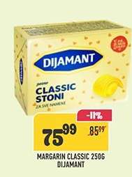 Margarín Classic 250g Dijamant