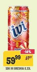 Sok Ivi Breskva 0.33L