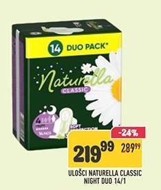 Ulošci Naturella Classic Night Duo 14/1