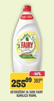 Deterdžent za sude Fairy Kamilica 900ml