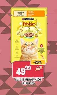 Friskies Preliv za Mačke Piletina 85g