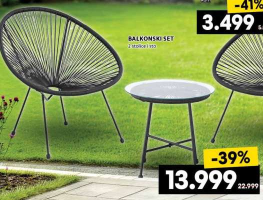 BALKONSKI SET