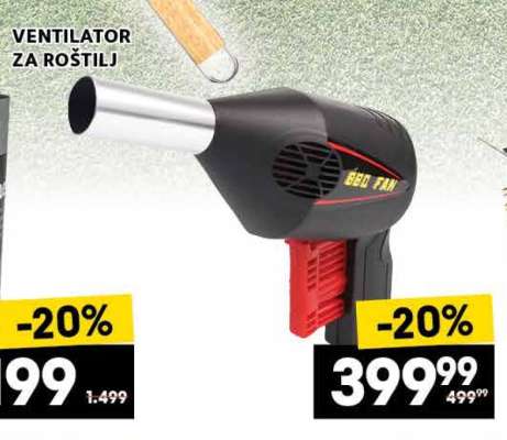 VENTILATOR ZA ROŠTILJ