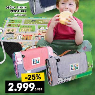 DEČIJA PIKNIK PROSTIRKA