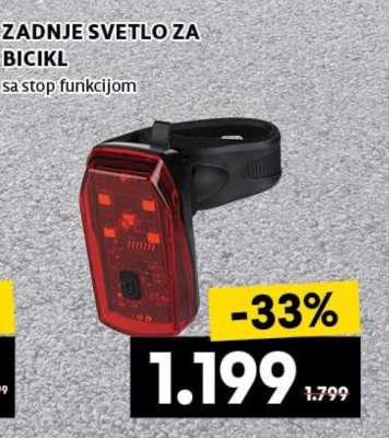 ZADNJE SVETLO ZA BICIKL