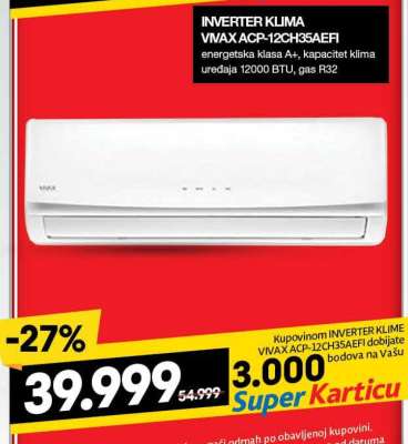 INVERTER KLIMA VIVAX ACP 12CH35AEFI