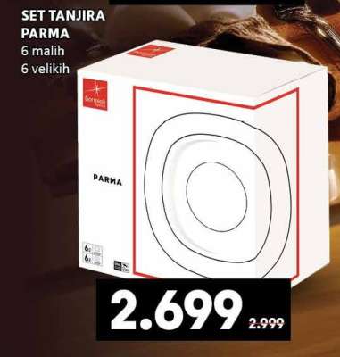 SET TANJIRA PARMA