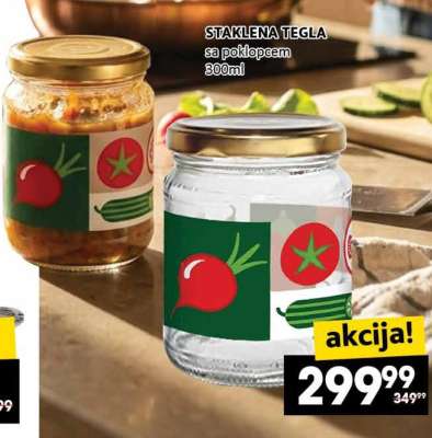 Staklena tegla