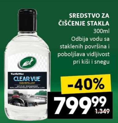 SREDSTVO ZA ČIŠĆENJE STAKLA