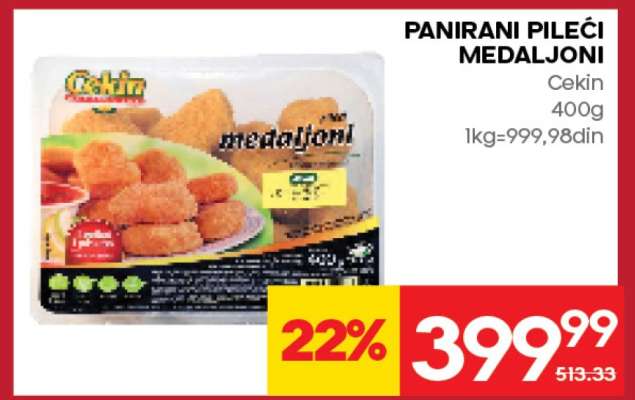 PANIRANI PILEĆI MEDALJONI