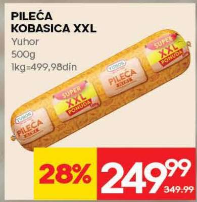 PILEĆA KOBASICA XXL