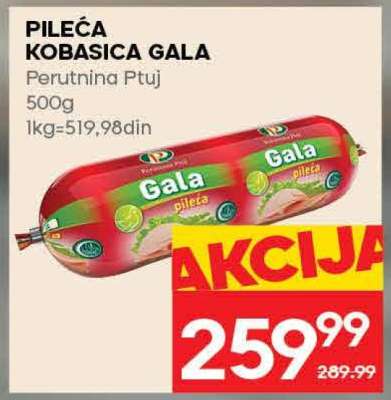 Pileća kobasica Gala