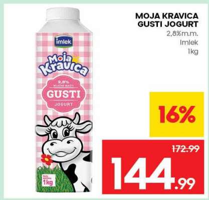 Moja Kravica Gusti jogurt
