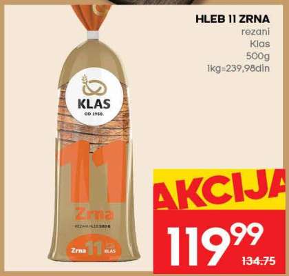 HLEB 11 ZRNA