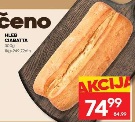 HLEB CIABATTA
