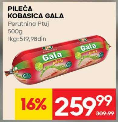 Pileća kobasica Gala