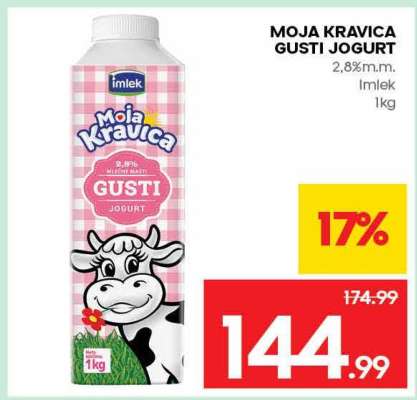 Moja Kravica Gusti jogurt