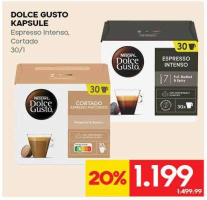 DOLCE GUSTO KAPSULE