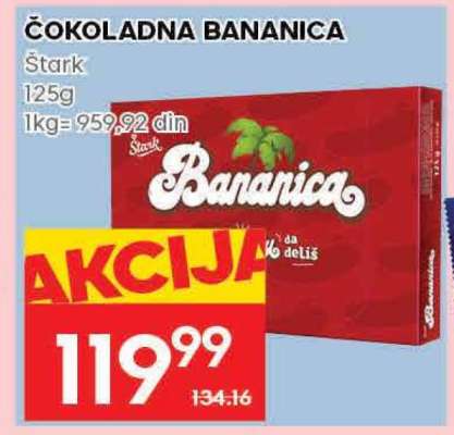 ČOKOLADNA BANANICA