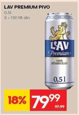 Lav Premium pivo