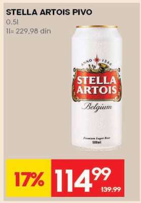 Stella Artois pivo