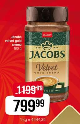 Jacobs Velvet Gold crema