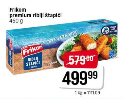 Frikom premium riblji štapići
