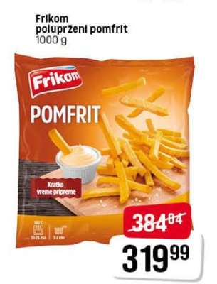 Frikom poluprženi pomfrit