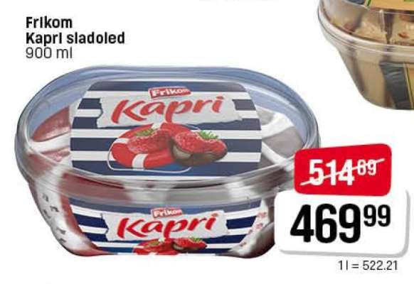 Frikom Kapri sladoled