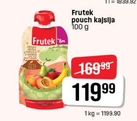 Frutek pouch kajsija