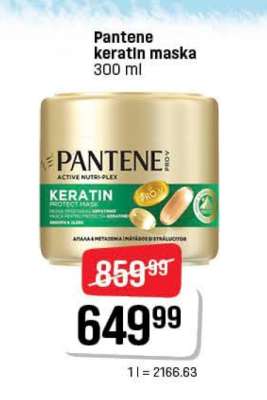 Pantene keratin maska 300 ml