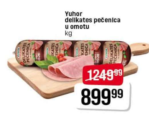 Yuhor delikates pečenica u omotu