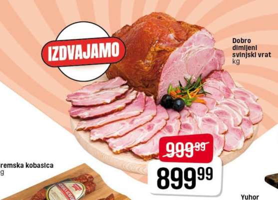 Dobro dimljeni svinjski vrat