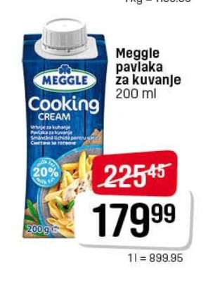 Meggle pavlaka za kuvanje 200 ml