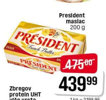 President maslac