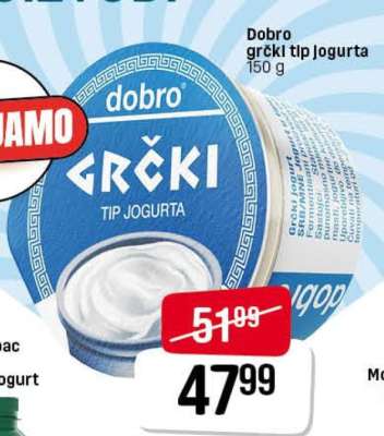 Dobro grčki tip jogurta