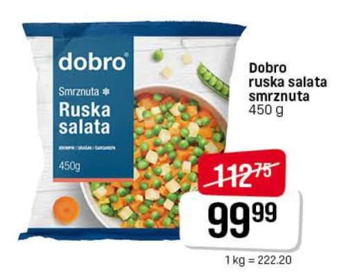 Dobro ruska salata smrznuta