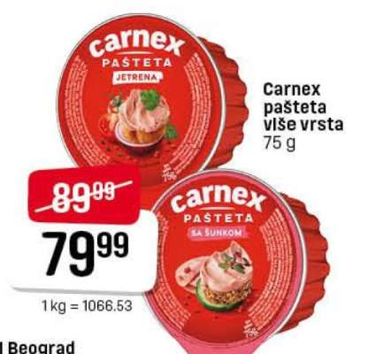 CARNEX PAŠTETA