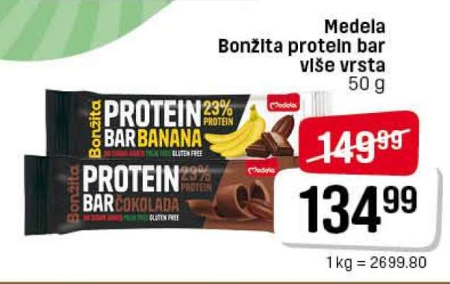 Medela Bonžita protein bar