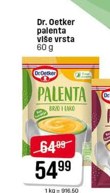 Dr. Oetker Palenta