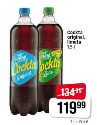 Cockta original, lime