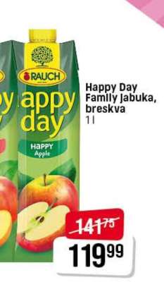 Happy Day Family jabuka, breskva