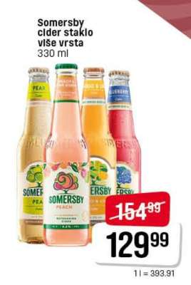 Somersby cider staklo više vrsta