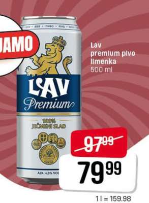 Lav premium pivo limenka