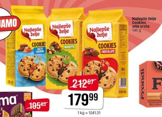 NAJLEPŠE ŽELJE COOKIES