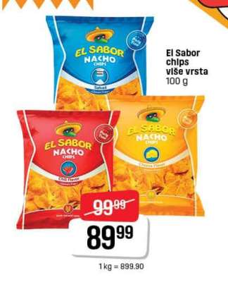 El Sabor chips