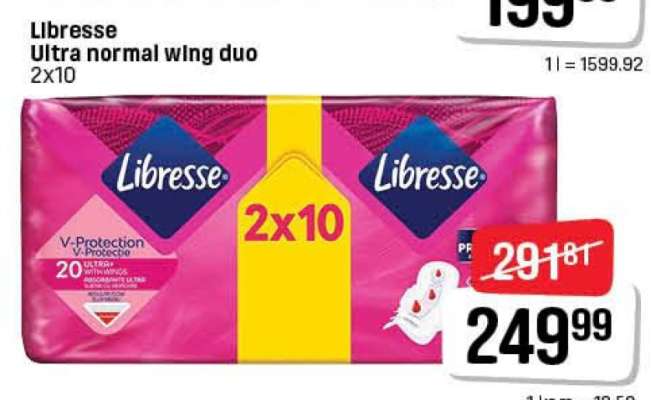 Libresse Ultra normal wing duo
