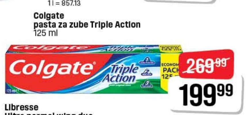 Colgate pasta za zube triple action 125 ml