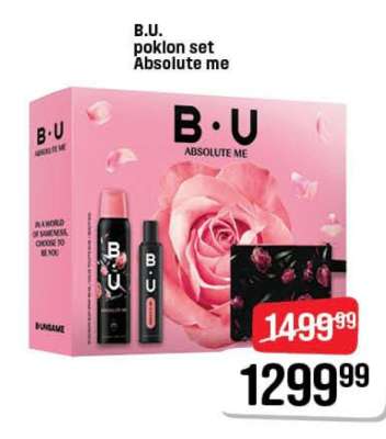 B.U. poklon set Absolute me