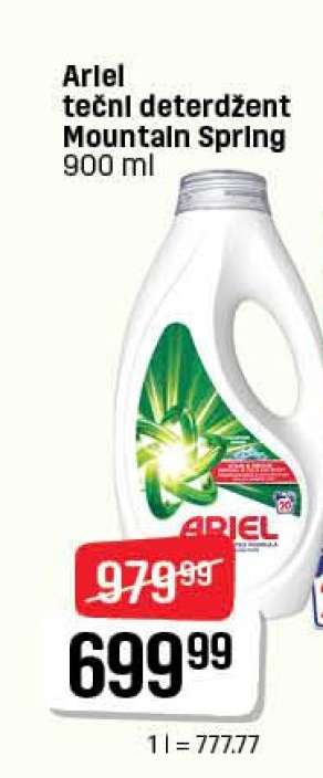 Ariel tečni deterdžent Mountain Spring 900 ml